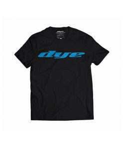 camiseta-t-shirt-dye-logo-black-cyan-paintball-store-paintball-online-paintballonline-loja-de-paintball